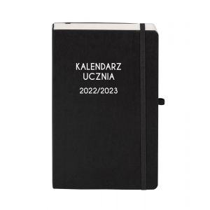 2024/2025 Kalendarz Ucznia Antra A5 Czarny, gładki